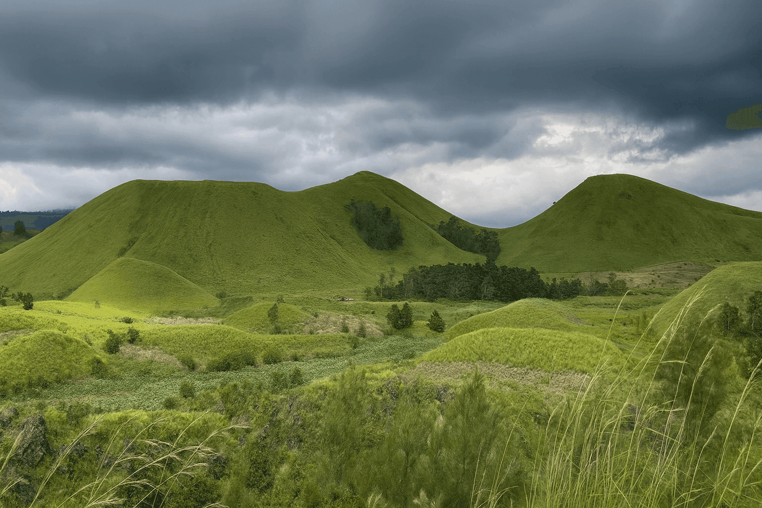 Piknik dan teh sore di Kawah Wurung