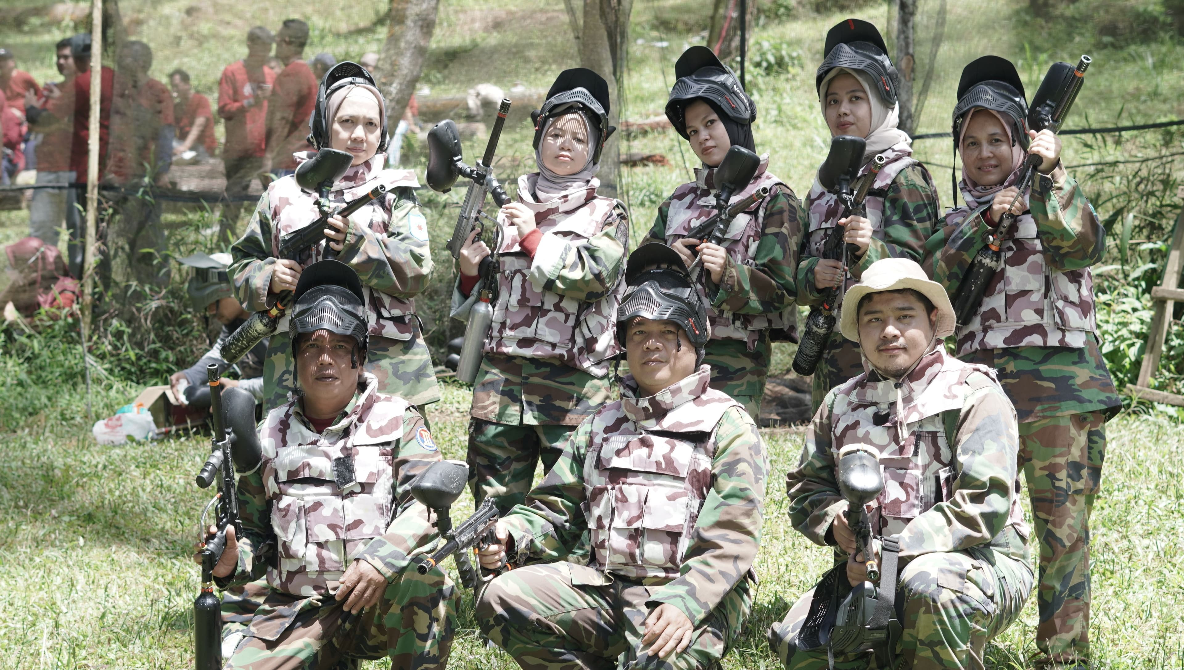 Pertarungan paintball