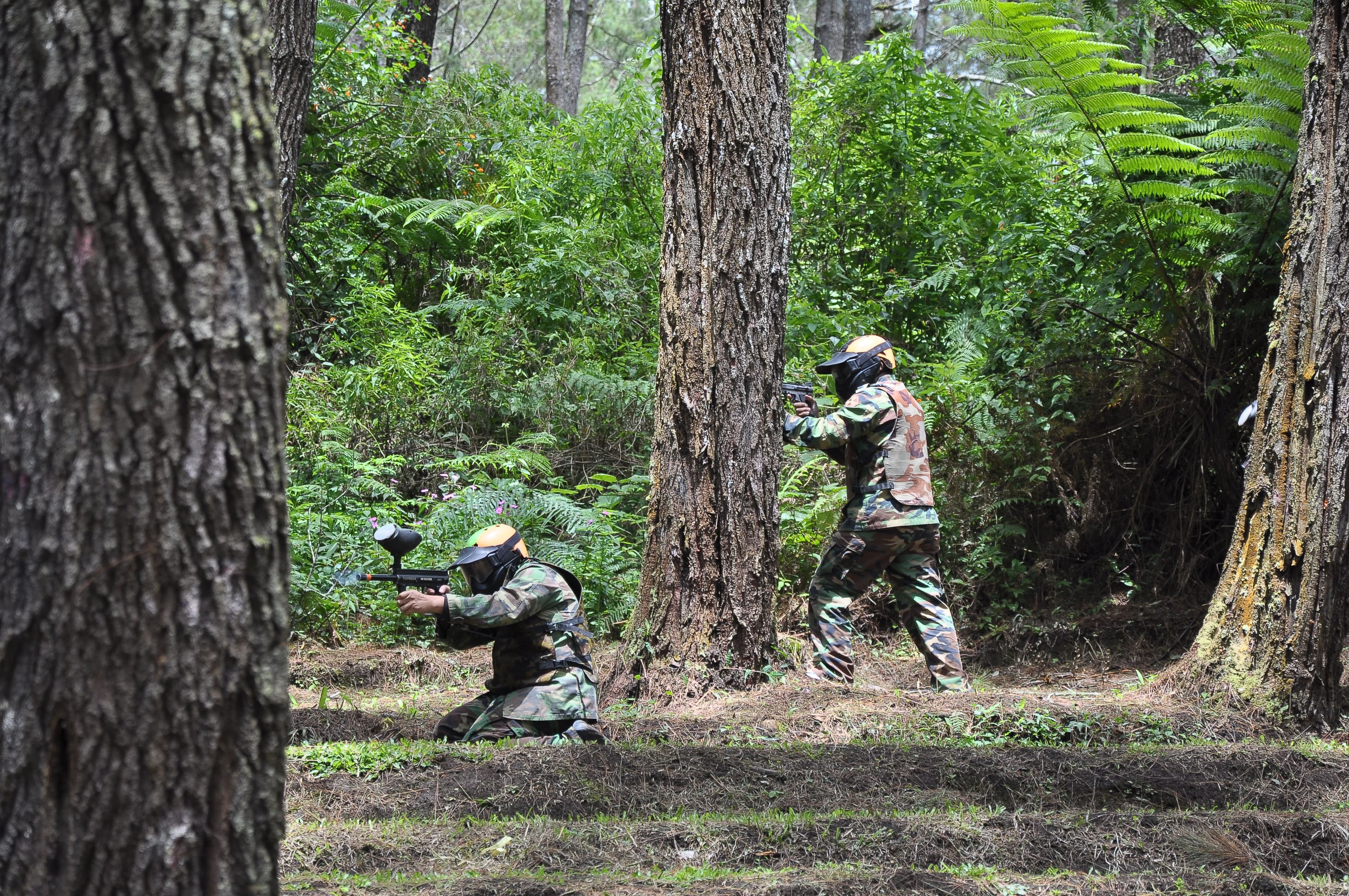 Pertarungan paintball