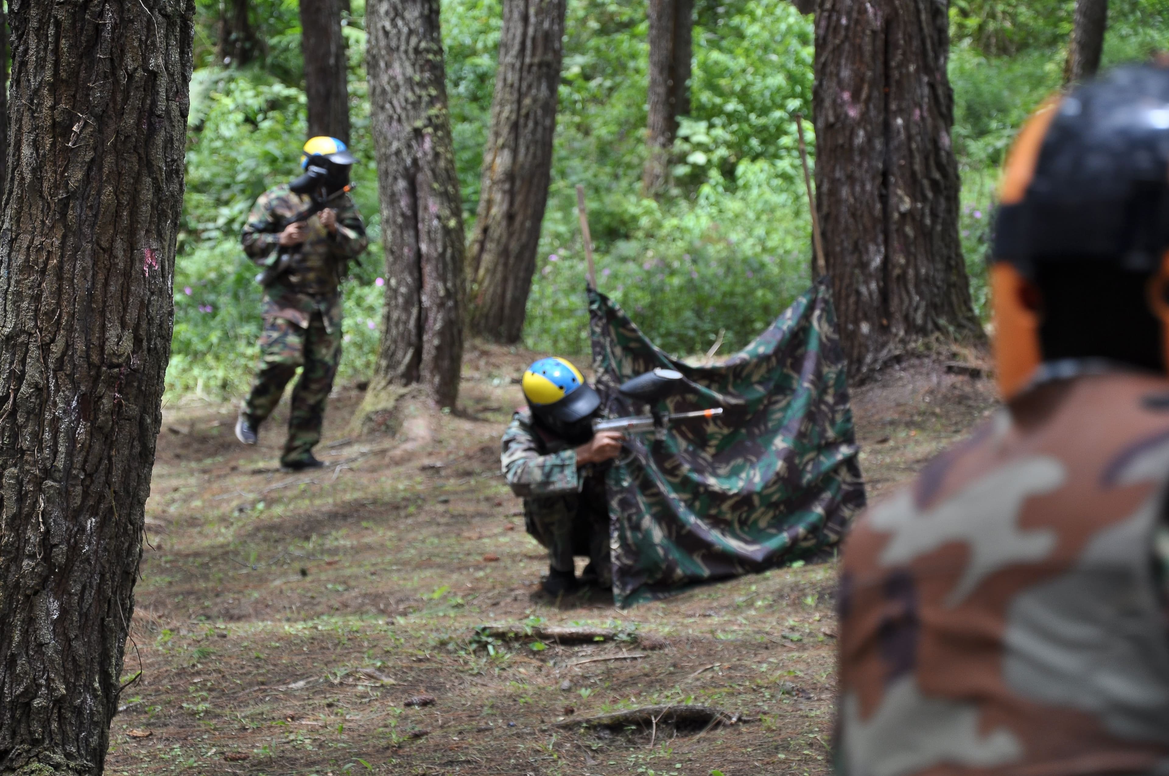 Pertarungan paintball
