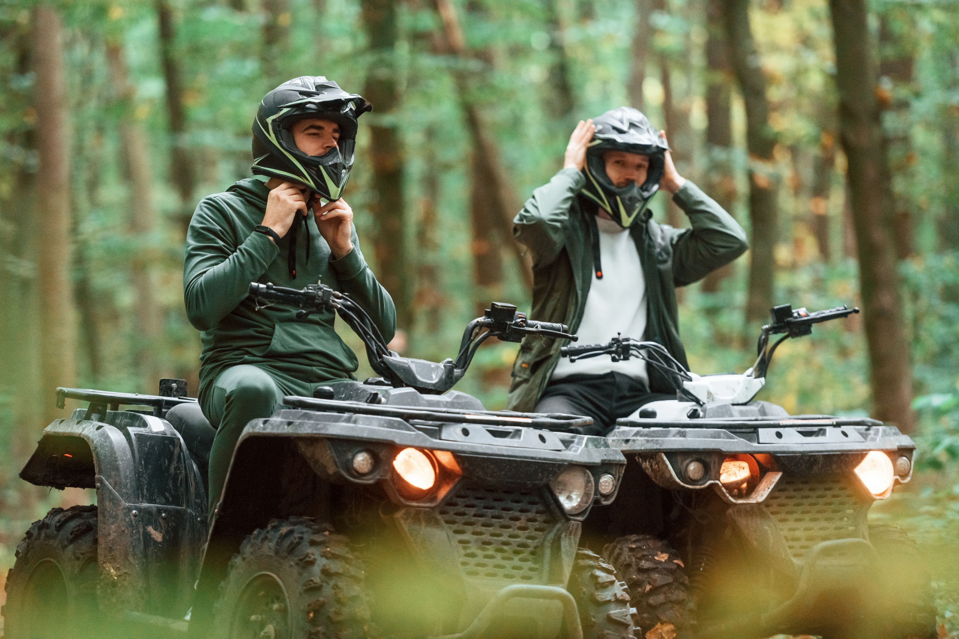 Perjalanan jauh ATV adventure